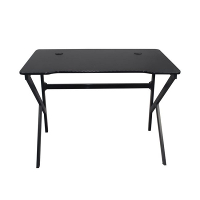 ΕΟ415 - ΓΡΑΦΕΙΟ Gaming 100x60cm Steel Μαύρο