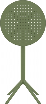 SKY OLIVE GREEN-Tραπέζι Bar Φ60cm SKY OLIVE GREEN-Tραπέζι Bar Φ60cm