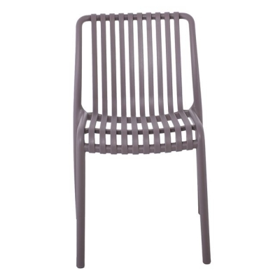 Ε3801,3 - MODA Καρέκλα Στοιβαζόμενη PP - UV Mocha