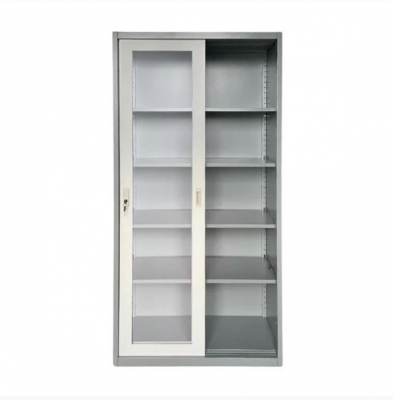 Ε6012,1 - ΝΤΟΥΛΑΠΑ Δίφυλλη με Συρόμενες επάλληλες πόρτες, 4 Ράφια, Μέταλλο Βαφή Γκρι Ε6012,1 - ΝΤΟΥΛΑΠΑ Δίφυλλη με Συρόμενες επάλληλες πόρτες, 4 Ράφια, Μέταλλο Βαφή Γκρι