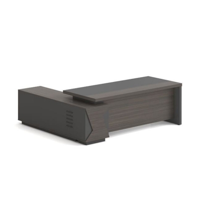 ΕΟ929,R - VIP Γραφείο Δεξιά Γωνία, Απόχρωση Grey Walnut ΕΟ929,R - VIP Γραφείο Δεξιά Γωνία, Απόχρωση Grey Walnut