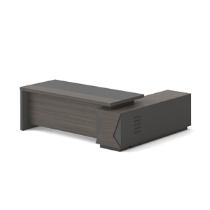 ΕΟ929,L - VIP Γραφείο Αριστερή Γωνία, Απόχρωση Grey Walnut ΕΟ929,L - VIP Γραφείο Αριστερή Γωνία, Απόχρωση Grey Walnut
