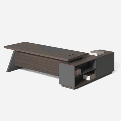 ΕΟ925,L - MASTER Γραφείο Αριστερή Γωνία, Απόχρωση Grey Walnut ΕΟ925,L - MASTER Γραφείο Αριστερή Γωνία, Απόχρωση Grey Walnut