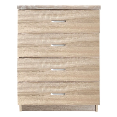 Ε7396,2 - DRAWER Συρταριέρα 4-Συρτάρια 60x40x80cm Sonoma