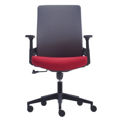 ΕΟ529,2 - BF8950 Πολυθρόνα Mesh Γκρι/Ύφασμα Μπορντώ ΕΟ529,2 - BF8950 Πολυθρόνα Mesh Γκρι/Ύφασμα Μπορντώ