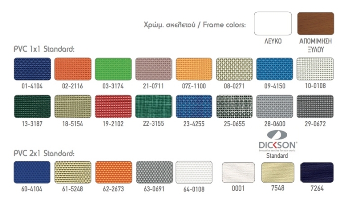 Αλουμινίου Φ2m textiline