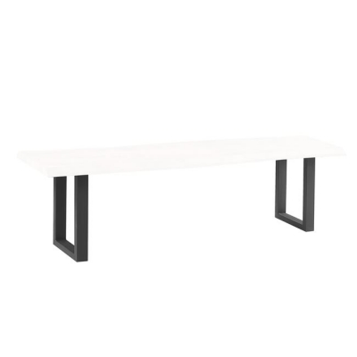 ΕΜ838,L - LIZARD Βάση Set 2 τεμαχίων 27x6 H.43cm για Τραπεζάκι Σαλονιού Μέταλλο Μαύρο